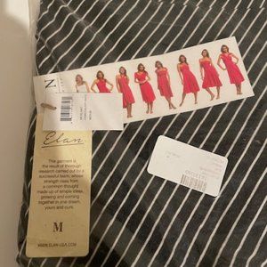 ELAN - Striped Convertible Dress